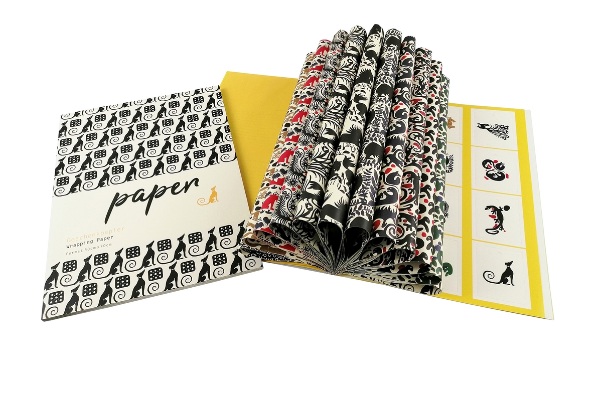 Gift wrapping paper: Animal papers