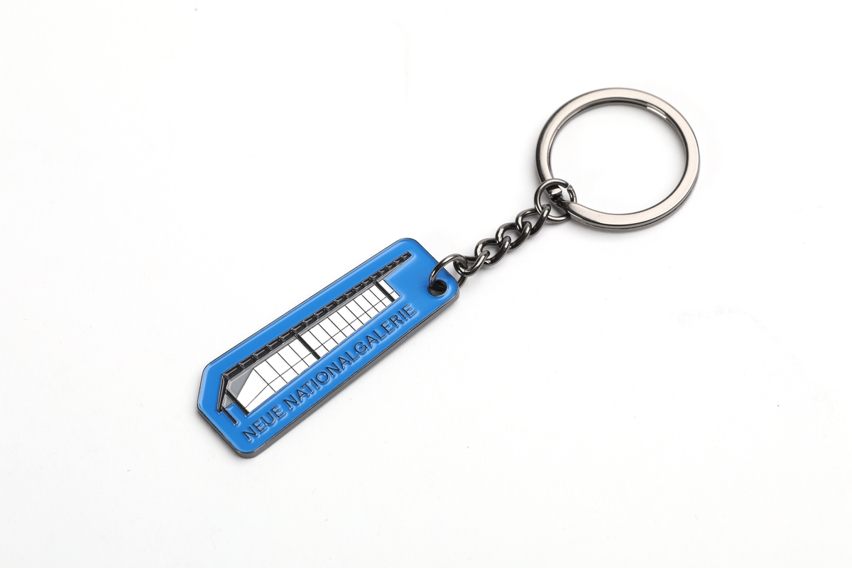 Schlüsselanhänger, blau 