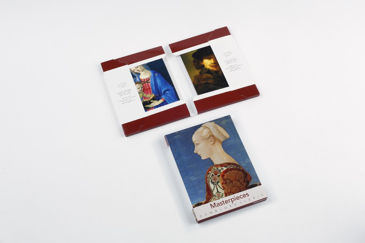 Postcard set Masterpieces Gemäldegalerie
