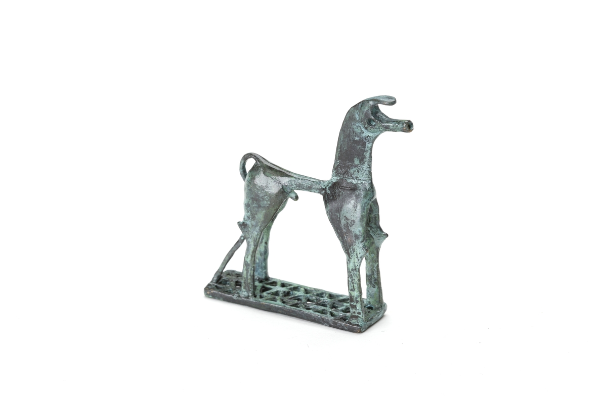 Replica bronze stallion