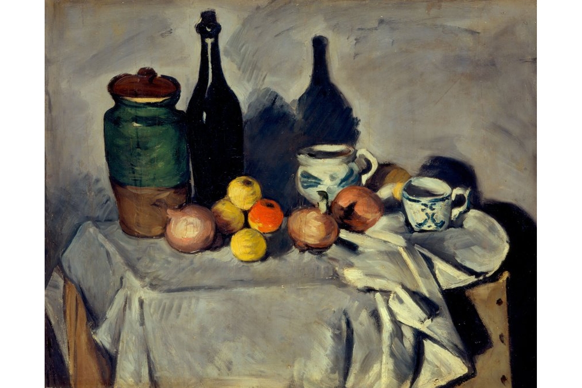 Kunstdruck Cézanne, Stillleben